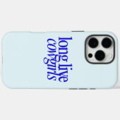 Lang leve Cowgirls Telefoonhoesje Case-Mate iPhone Case (Achterkant (horizontaal))