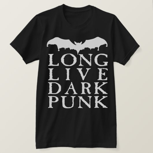 Lang leve Dark Punk T-shirt (Design voorkant)