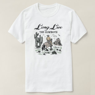 Lang leve de cowboys t-shirt