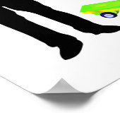 Lang leve de cultuur van de jaren '80 poster (Hoek)