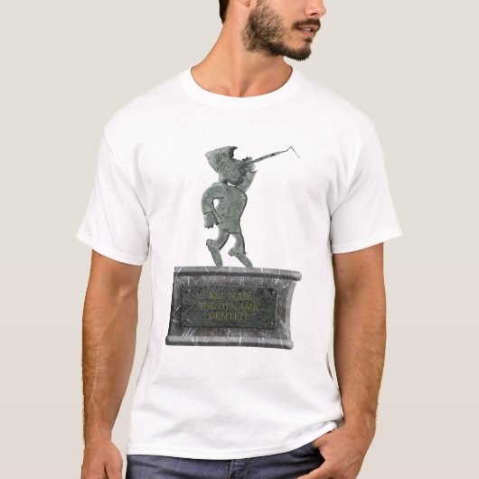 “Lang leve de dynamische tandarts” T-shirt (Voorkant)