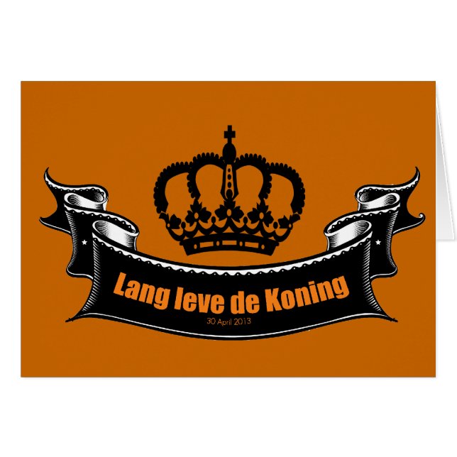 Lang leve de Koning (Voorkant Horizontaal)