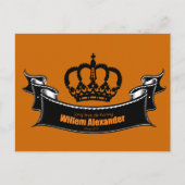 Lang leve de Koning Briefkaart (Voorkant)