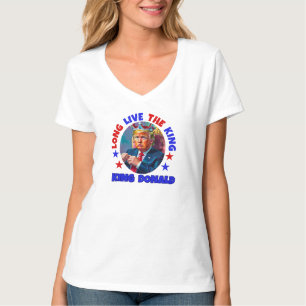 LANG LEVE DE KONING - DONALD TRUMP T-SHIRT
