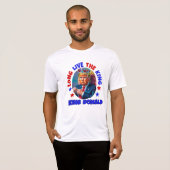 LANG LEVE DE KONING - DONALD TRUMP T-SHIRT (Voorkant volledig)