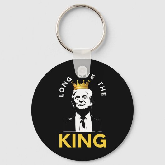 Lang leve de Koning - Kroon Sleutelhanger (Voorkant)