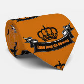 Lang leve de Koning Stropdas (Opgerold)