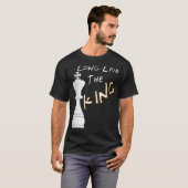 Lang leve de koning! t-shirt (Voorkant volledig)