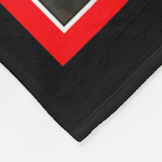 Lang leve de koning Trump Fleece Deken (Hoek)