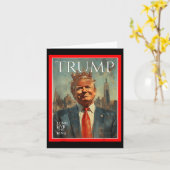 Lang leve de koning Trump Kaart (Gele Bloem)
