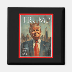 Lang leve de koning Trump Magneet