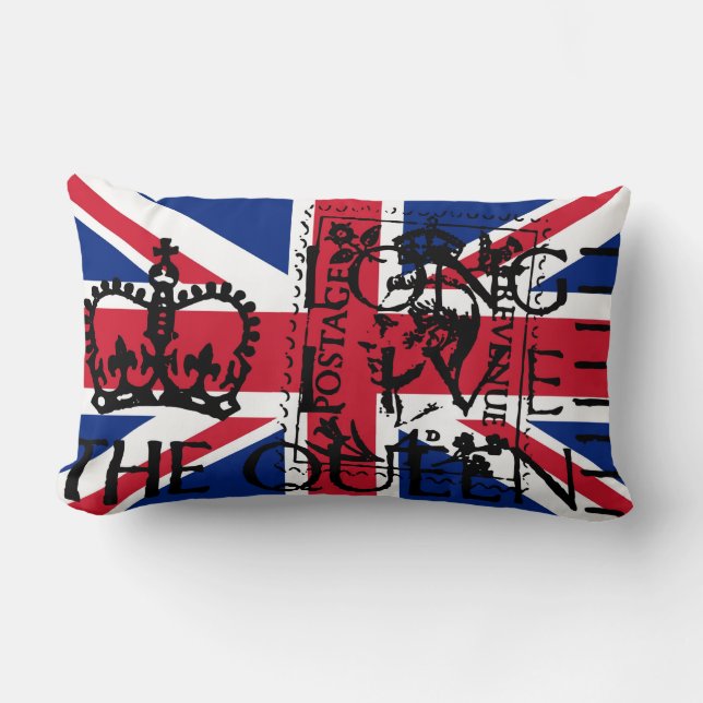Lang leve de koningin Pillow Kussen (Voorkant)