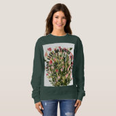 Lang leve de radicale vrouwen - Floral Feminist Trui (Voorkant volledig)