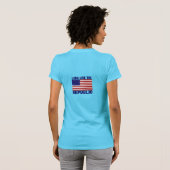 Lang leve de Republiek T-shirt (Achterkant volledig)