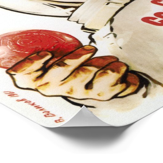 Lang leve de Sovjet-Man - de eerste kosmonaut Poster (Hoek)