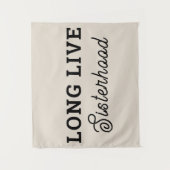 Lang leve de zusterschap Kamer Speelkamer Kraamkam Wandkleed (Voorkant)