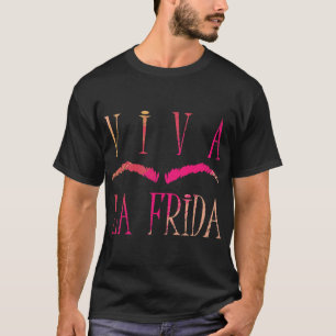 Lang leve Frida Kahlo Mexicaanse schilderijen Art  T-shirt