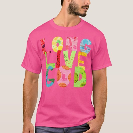 Lang leve God T-shirt (Voorkant)