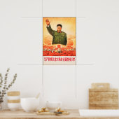 Lang leve grote proletariër van de culturele revol poster (Keuken)