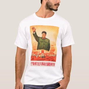 Lang leve grote proletariër van de culturele revol t-shirt