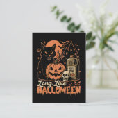 Lang leve Halloween Briefkaart (Staand voorkant)