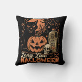 Lang leve Halloween Kussen (Achterkant)