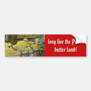 Lang leve het Poolse boterlam! Bumpersticker