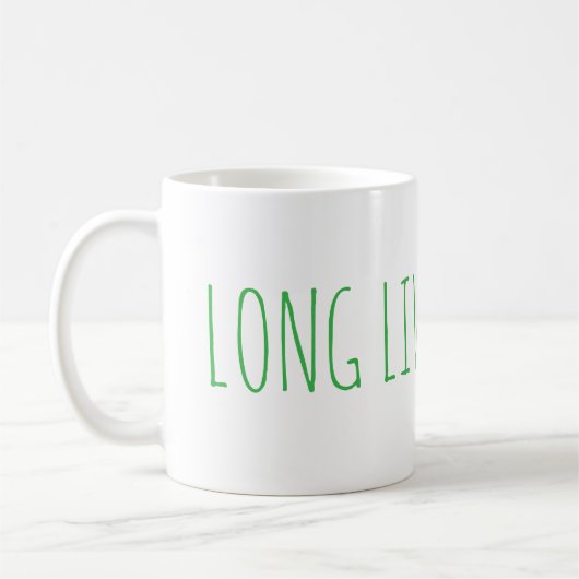 Lang leve jimothy! koffiemok (Links)