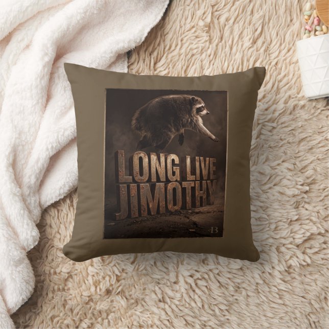Lang leve Jimothy Raccoon  Kussen (Deken)