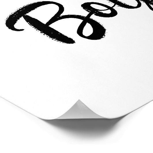 Lang leve jongensachtige muurkunst poster (Hoek)