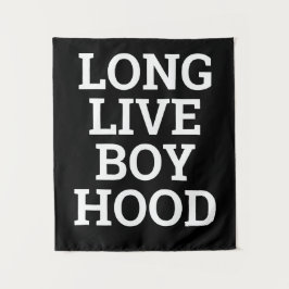 Lang leve jongenskamer speelkamer kinderkamer muur wandkleed