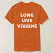 Lang leve maagden t-shirt (Design voorkant)