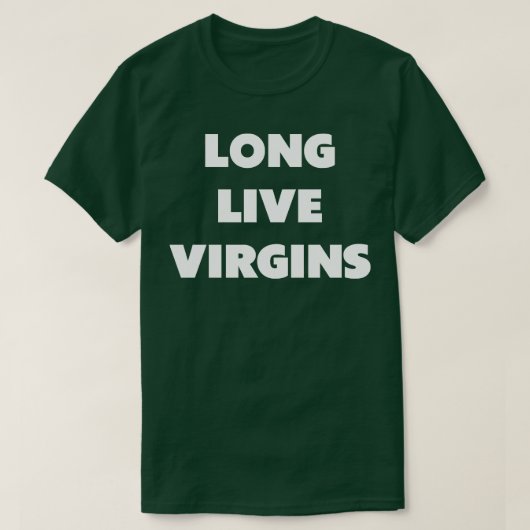 Lang leve maagden t-shirt (Design voorkant)