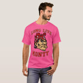 Lang leve Monty T-shirt (Voorkant volledig)