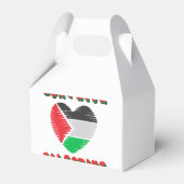 Lang leve Palestina Bedankdoosjes (Achterkant)