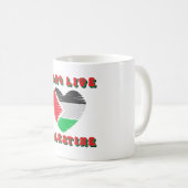 Lang leve Palestina Koffiemok (Voorkant rechts)