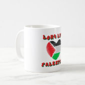 Lang leve Palestina Koffiemok (Voorkant links)