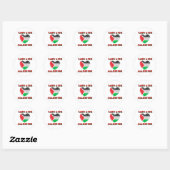 Lang leve Palestina Ronde Sticker (Vel)