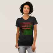 Lang leve Palestine Distress Women's T-shirt (Voorkant volledig)