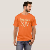 Lang leve paus Leo XIV - Een nieuwe dageraad voor T-shirt (Voorkant volledig)