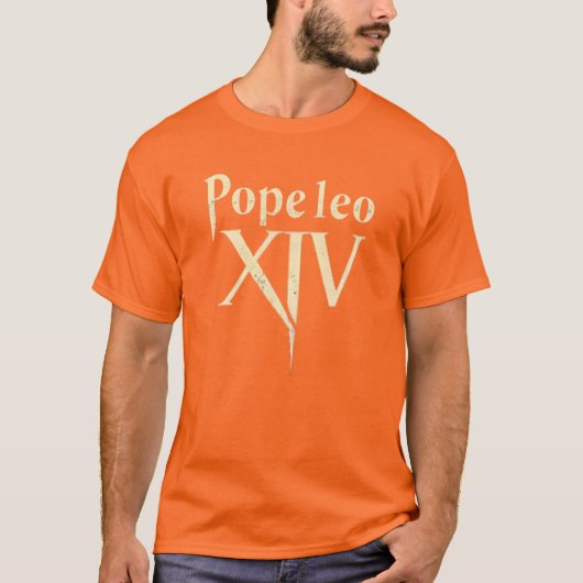 Lang leve paus Leo XIV - Een nieuwe dageraad voor T-shirt (Voorkant)