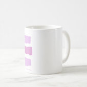 lang leve print koffiemok (Voorkant rechts)