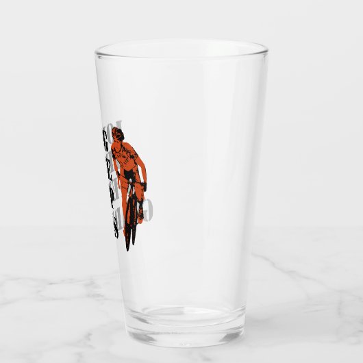 Lang leve steile rangen fietsen glas (Links)