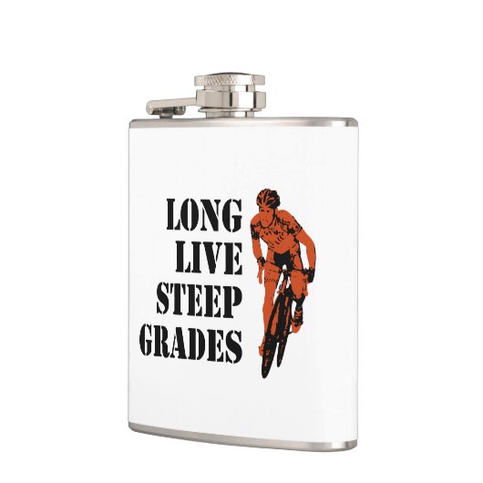 Lang leve steile rangen fietsen heupfles (Links)