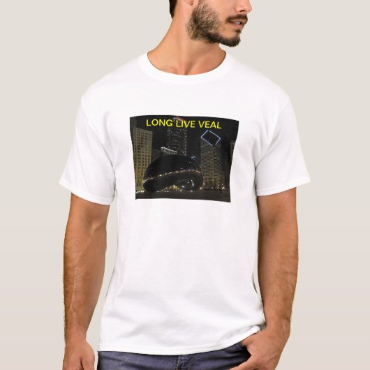 LANG LEVENDE DIEREN T-SHIRT (Voorkant)