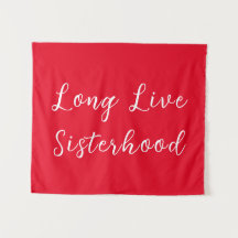 Lang Live Sisterhood Room Speelkamer Kwekerij Muur