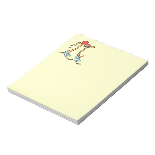 Lang lopend Pi - Funny Wiskunde Pi Guy Notitieblok (Linkerzijde)