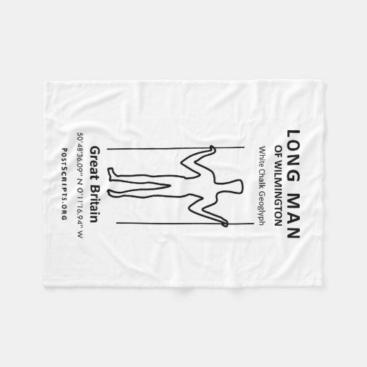 Lang Man van Wilmington Fleece Deken (Voorkant (Horizontaal))