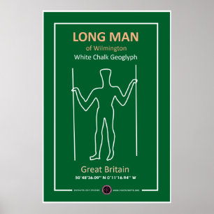 Lang Man van Wilmington Poster