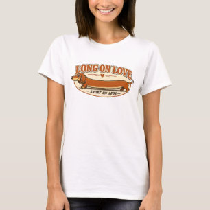 Lang op liefde, kort van been t-shirt